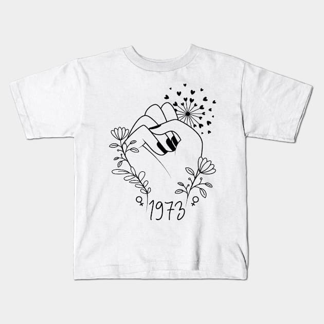 Pro Roe Since 1973 Vintage Retro Kids T-Shirt by Houseofwinning